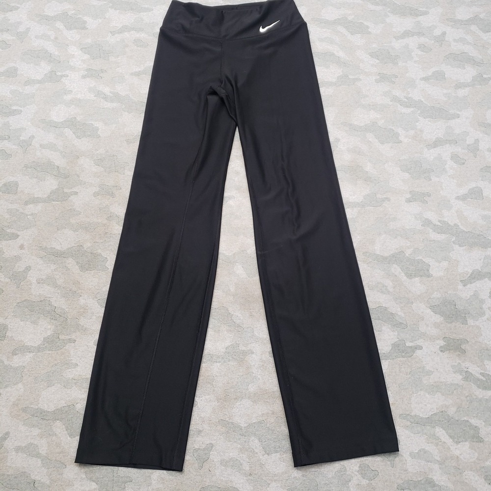 Nike Leggings Womens XS‎ Black Dri-Fit Pull On